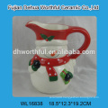 2016 factory direct sales ceramic mug in snowman shape